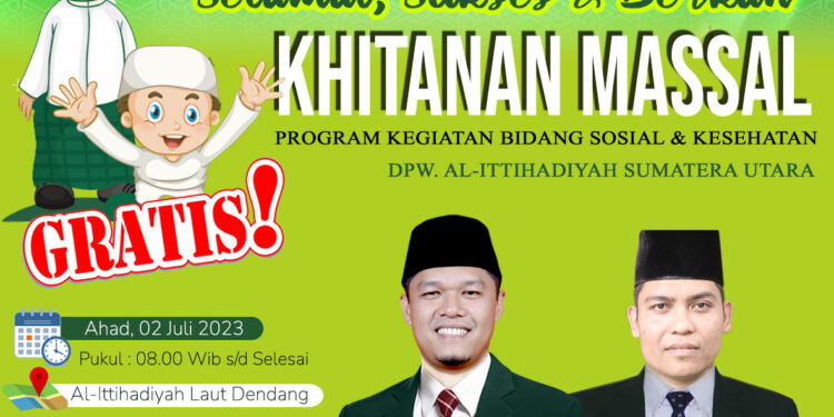 Khitanan Massal DPW Sumatra Utara