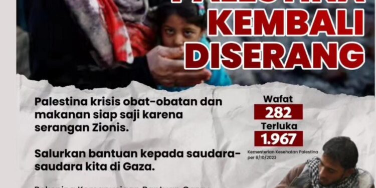 Ayo Bantu 2.751 korban agresi Zionis di PALESTINA bersama BSMI