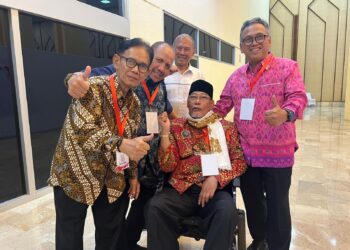 Pertemuan dengan Tokoh Masyarakat, KH. Ali Badri Zaini