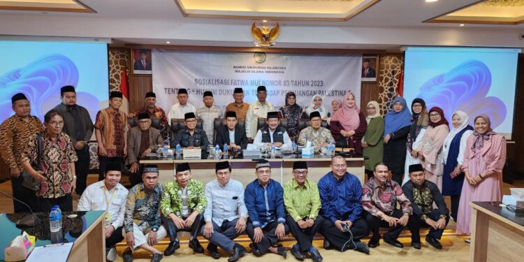 Sosialisasi Fatwa MUI Nomor 83 Tahun 2023, Hukum Dukungan Terhadap Perjuangan Palestina
