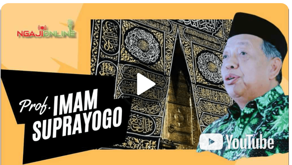 Ngaji Online Prof Imam Suprayogo | Bagaimana sebaiknya membangun Akhlak