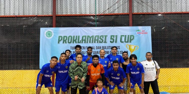 Turnamen MUI Proklamasi 51 Cup : Al-Ittihadiyah menang juara 1 Futsal tingkat Nasional