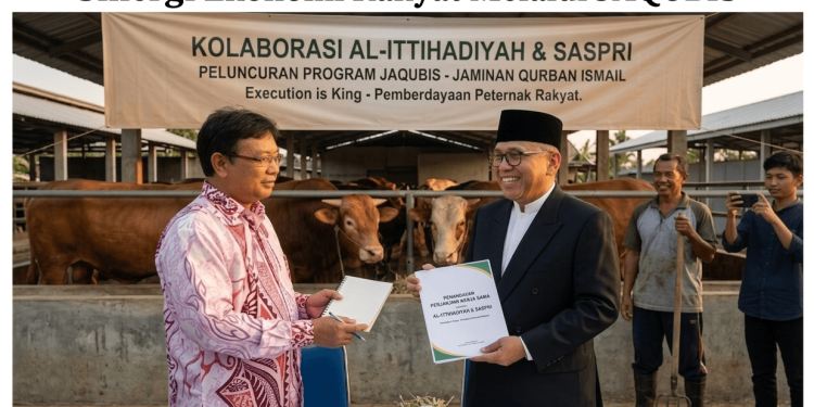 Wujudkan “Execution is King”, Al-Ittihadiyah Gandeng SASPRI Luncurkan Program Peternakan “JAQUBIS”
