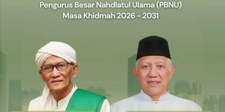 Selamat dan Sukses Pengurus Besar Nahdlatul Ulama (PBNU) Masa Khidmah 2026 – 2031.